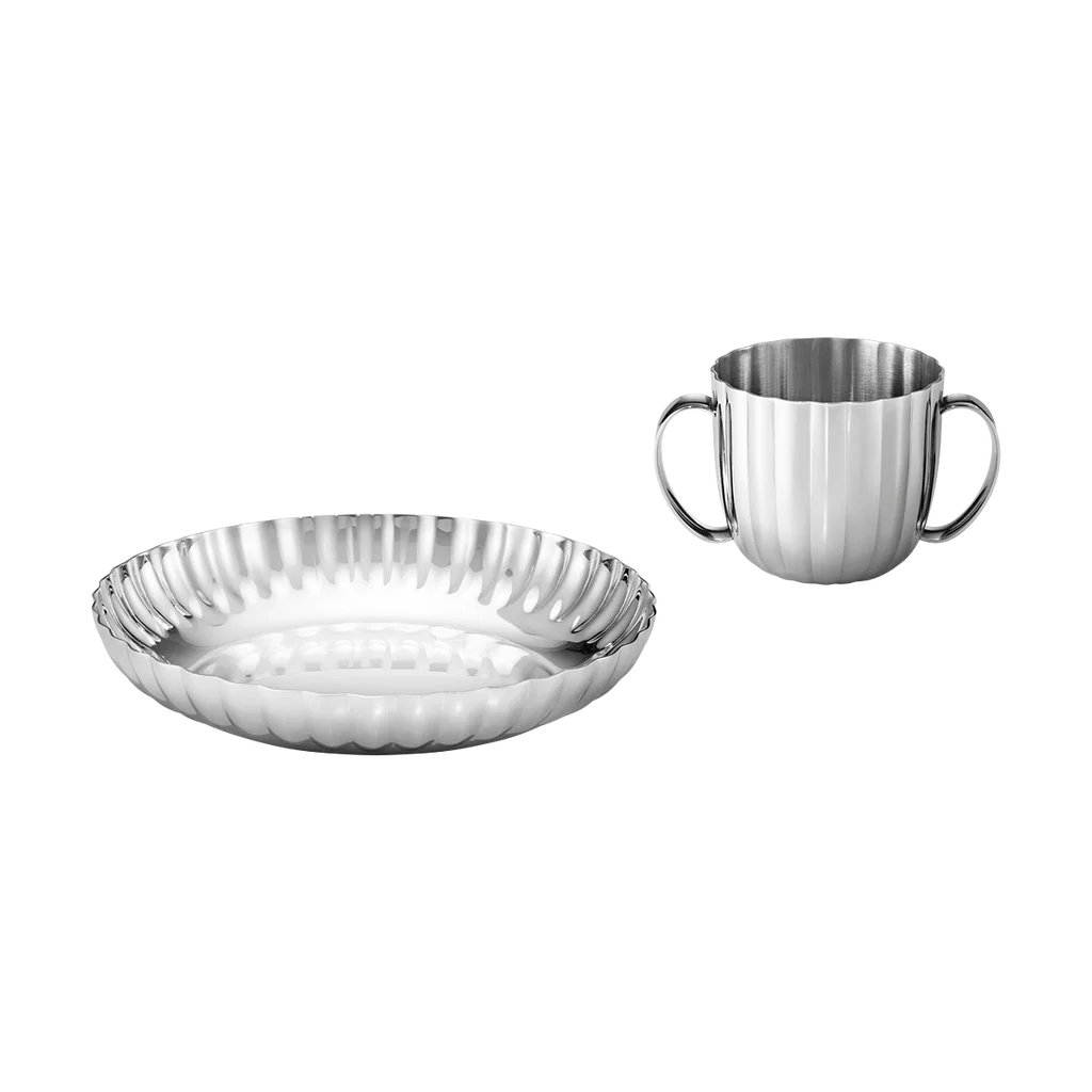 Georg Jensen Bernadotte Children's Set of 2