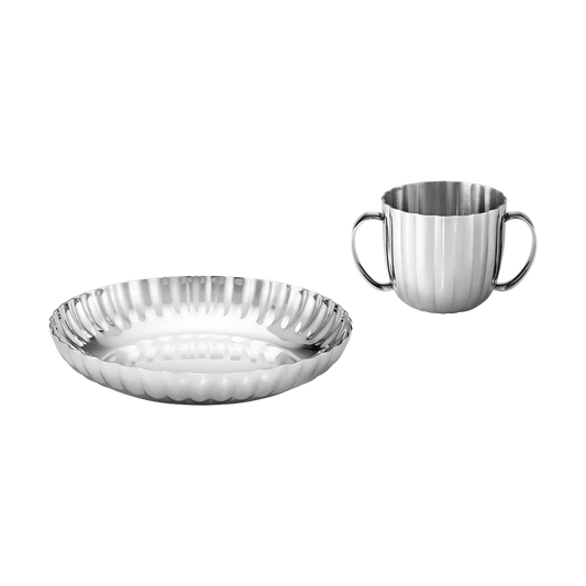 Georg Jensen Bernadotte Children's Set of 2