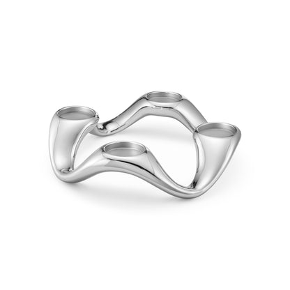 Georg Jensen Cobra Round Candle Holder