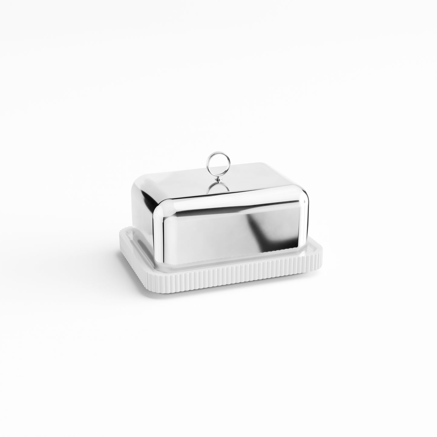 Georg Jensen Bernadotte Butter Dish