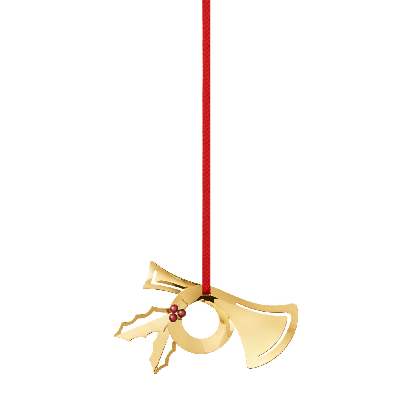 Georg Jensen 2026 Gold Holiday Ornament Horn - DELIVERY JULY