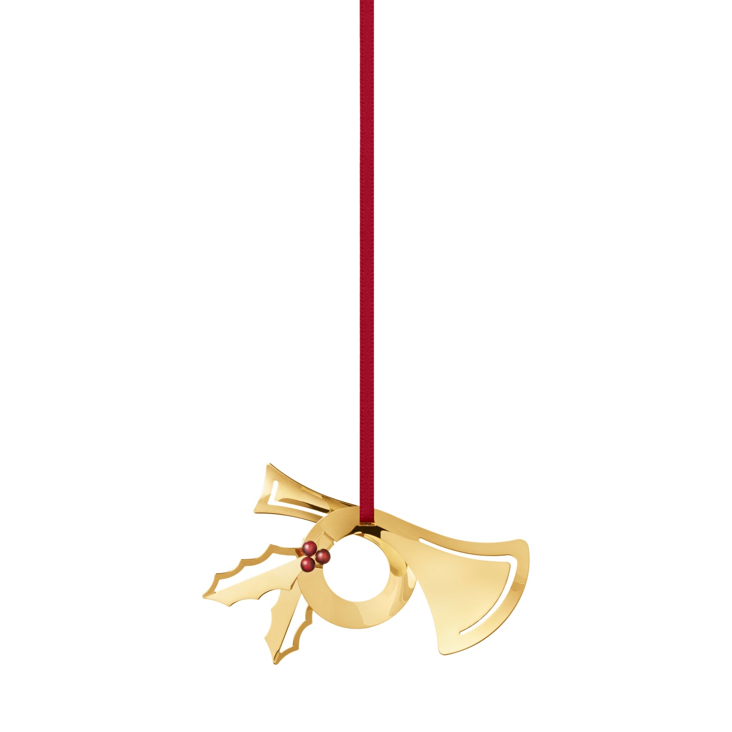 Georg Jensen 2026 Gold Holiday Ornament Horn - DELIVERY JULY