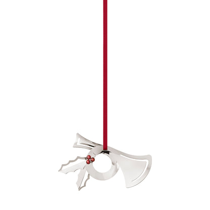 Georg Jensen 2026 Palladium Holiday Ornament Horn - DELIVERY JULY