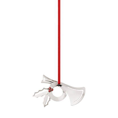 Georg Jensen 2026 Palladium Holiday Ornament Horn - DELIVERY JULY