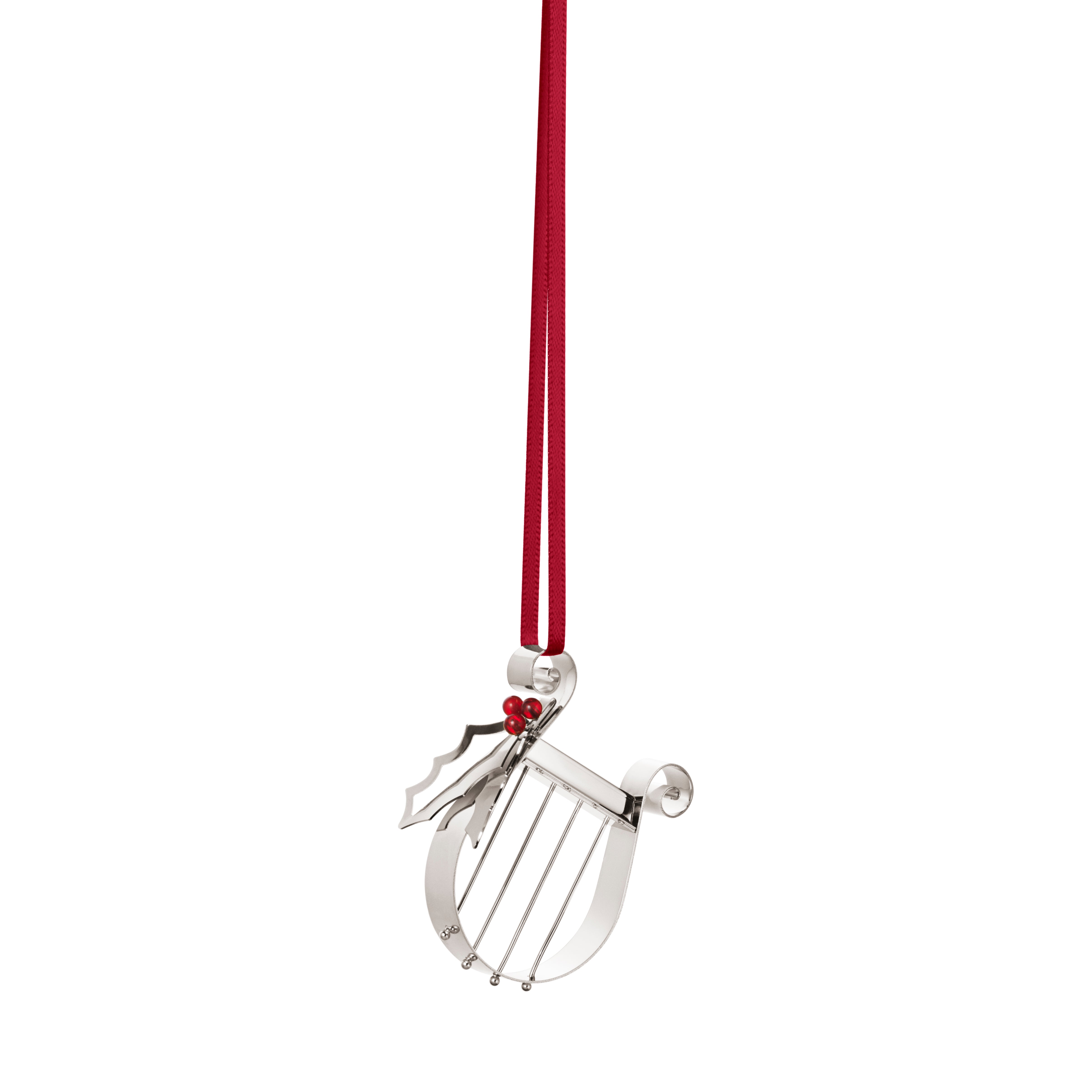 Georg Jensen 2026 Palladium Holiday Ornament Harp