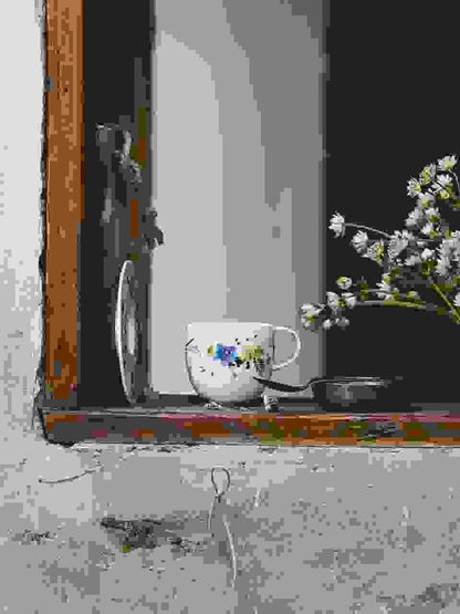 Rosenthal Brillance Fleurs Des Alpes Coffee Cup