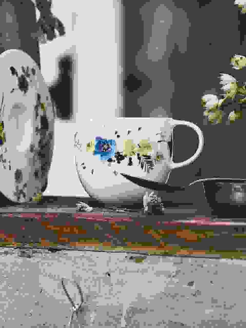 Rosenthal Brillance Fleurs Des Alpes Coffee Cup