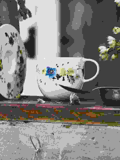 Rosenthal Brillance Fleurs Des Alpes Coffee Cup