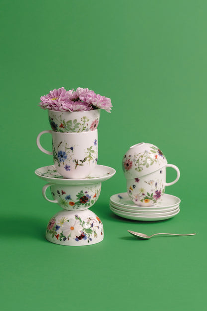 Rosenthal Brillance Grand Air Bleue Mug with Handle