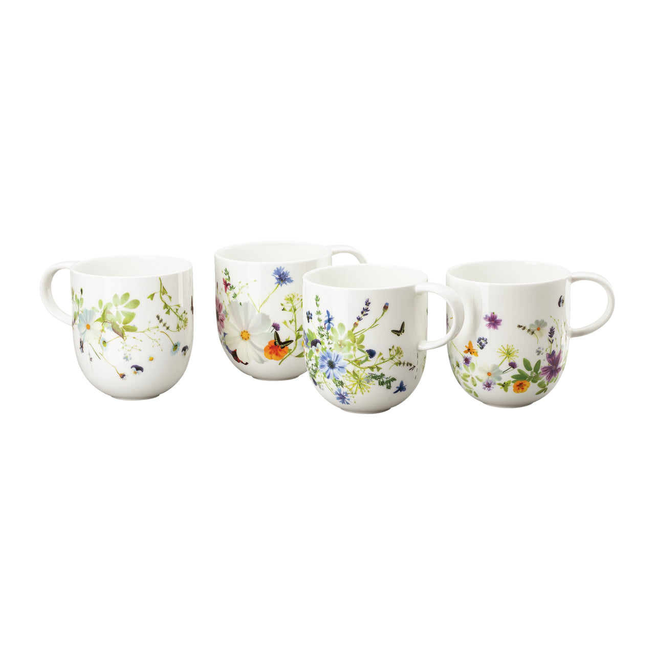 Rosenthal Brillance Grand Air Mug with Handle Set of 4