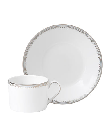 Wedgwood Vera Wang Grosgrain Teacup & Saucer