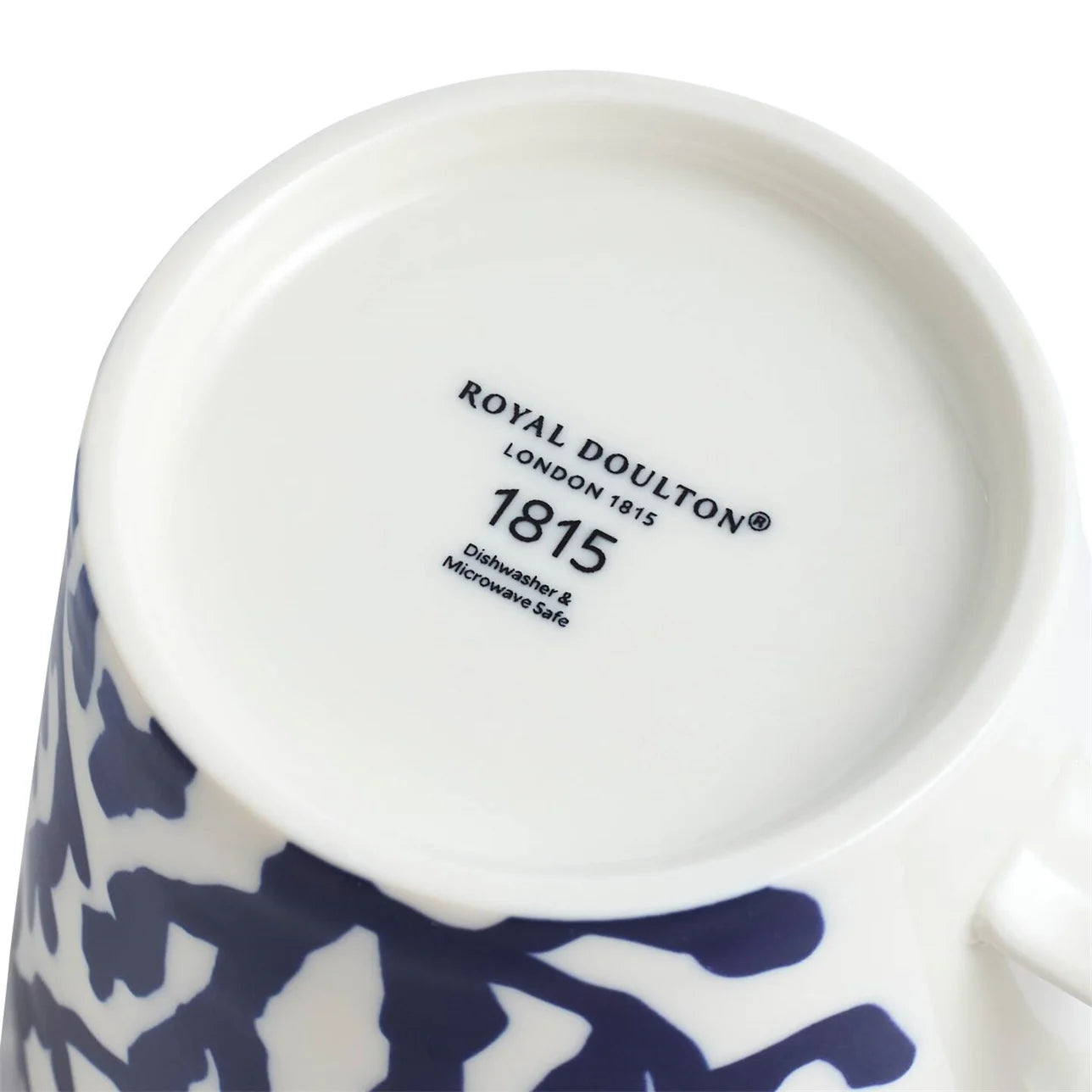 Royal Doulton Pacific Blue Mug 400ml Mixed Patterns Blue Set of 4