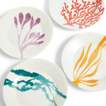 Royal Doulton 1815 Bright Plate 16cm Multicolour Mixed Pattern Set of 4