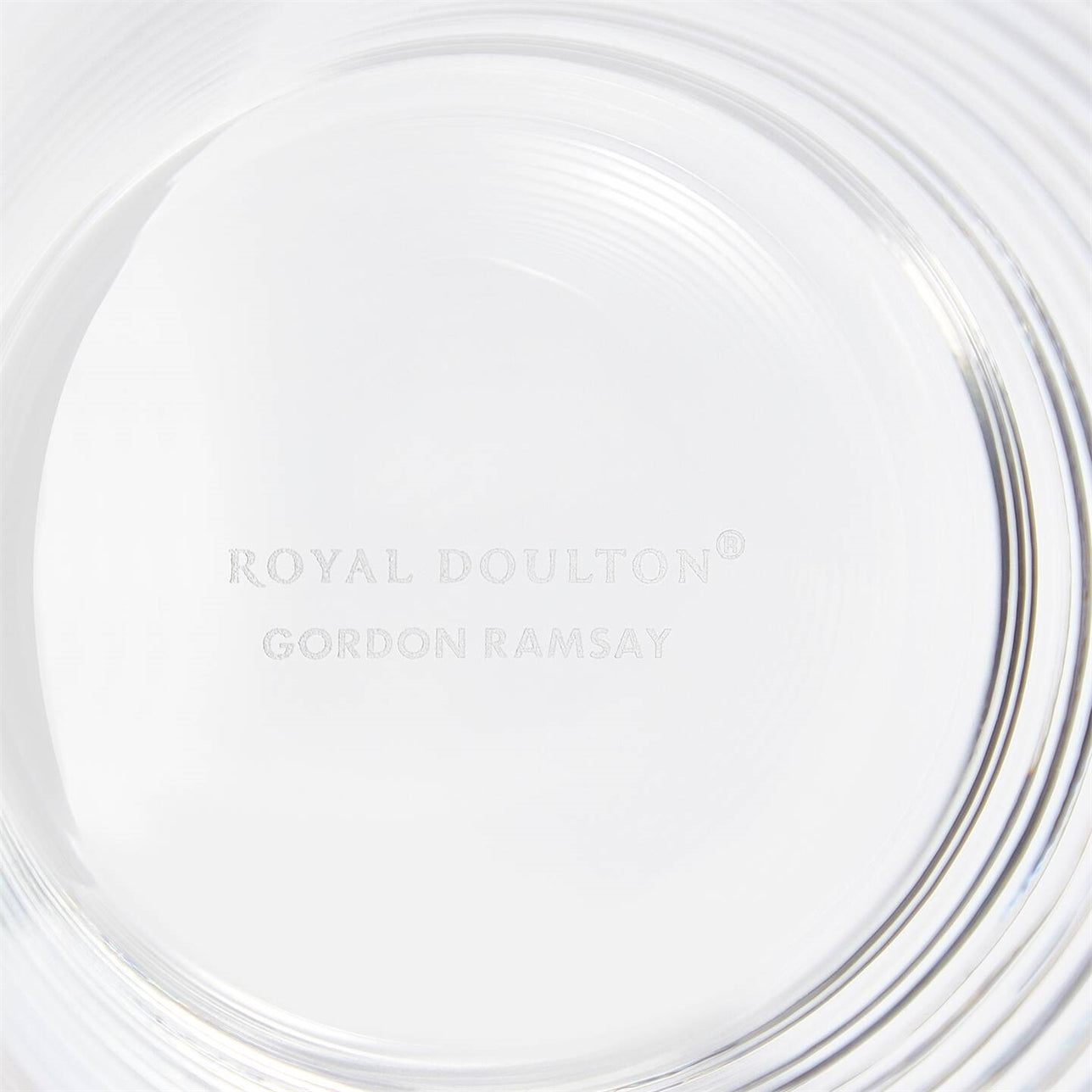 Royal Doulton Gordon Ramsay Maze Clear Hiball Glass Set of 4