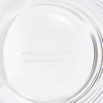 Royal Doulton Gordon Ramsay Maze Clear Hiball Glass Set of 4