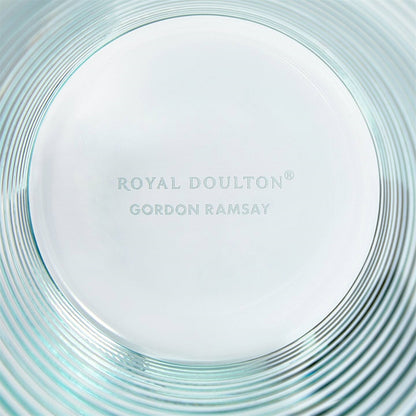 Royal Doulton Gordon Ramsay Maze Blue Hiball Glass Set of 4