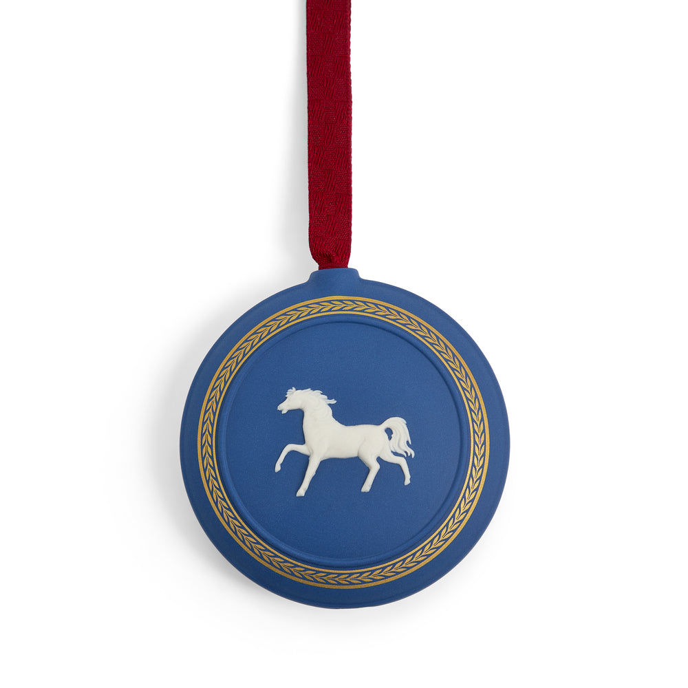 Wedgwood Year of the Horse Jasperware Ornament