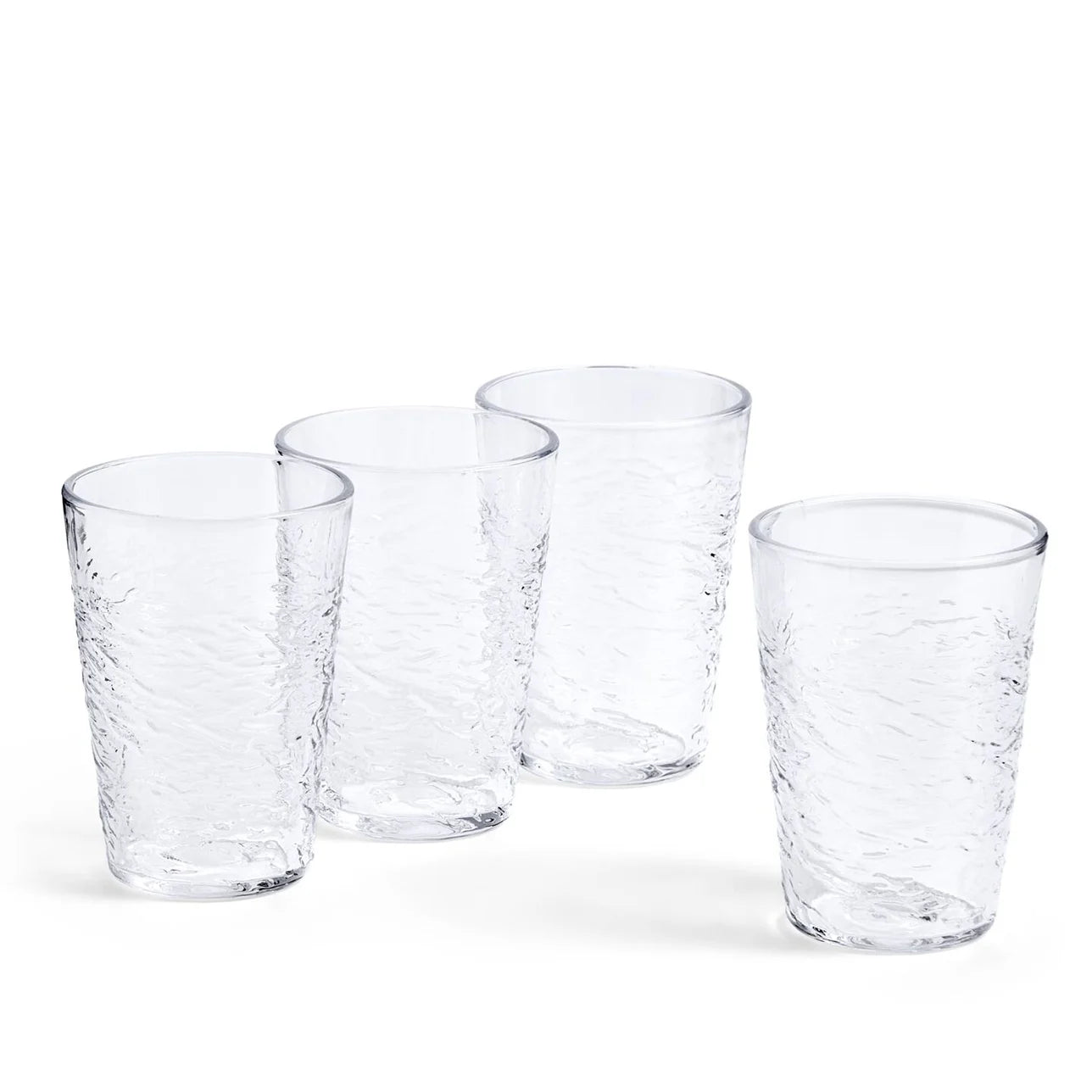 Royal Doulton 1815 Pacific Clear Hiball Glass Set of 4