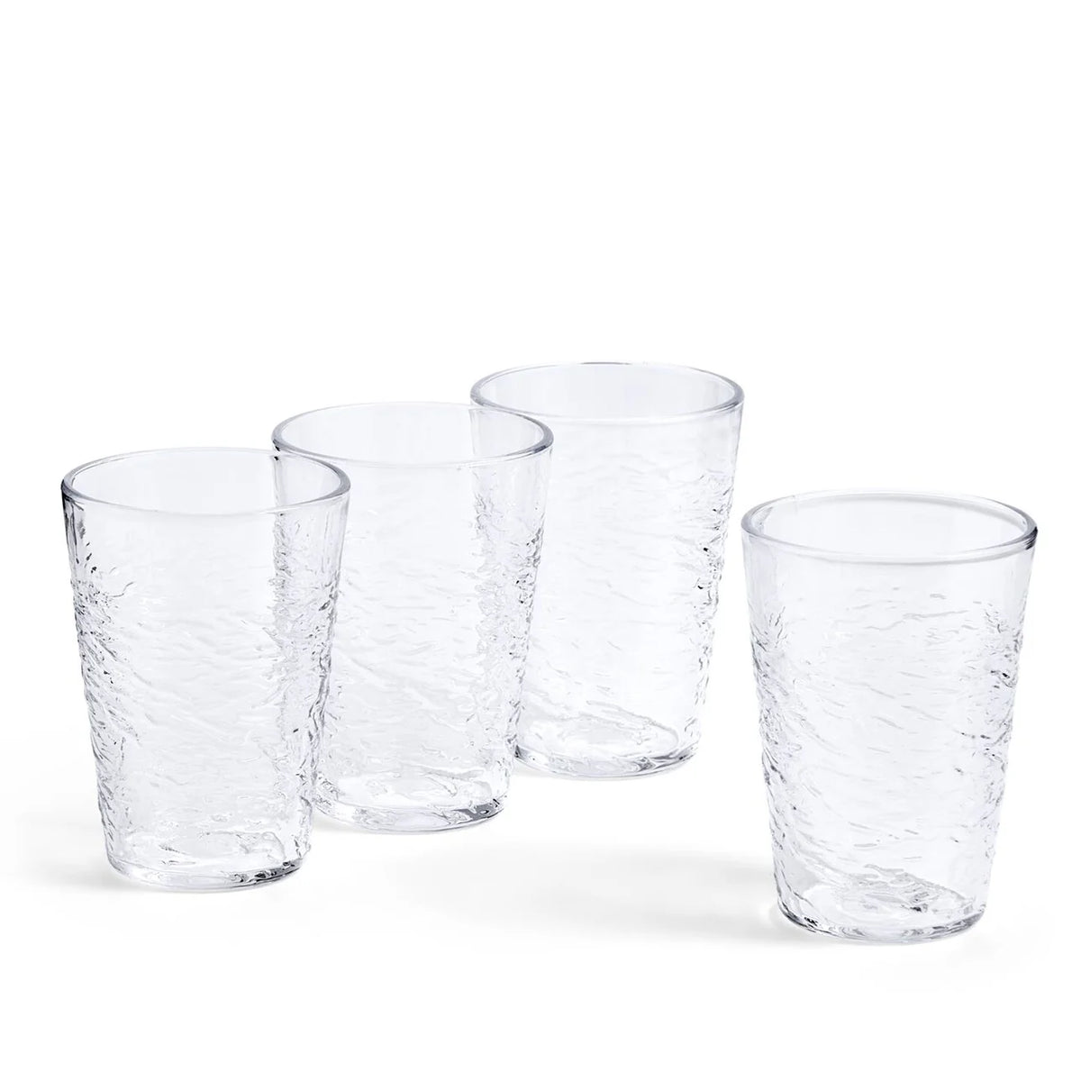 Royal Doulton 1815 Pacific Clear Hiball Glass Set of 4