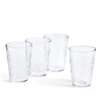 Royal Doulton 1815 Pacific Clear Hiball Glass Set of 4