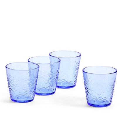 Royal Doulton 1815 Pacific Blue Tumbler Glass Set of 4