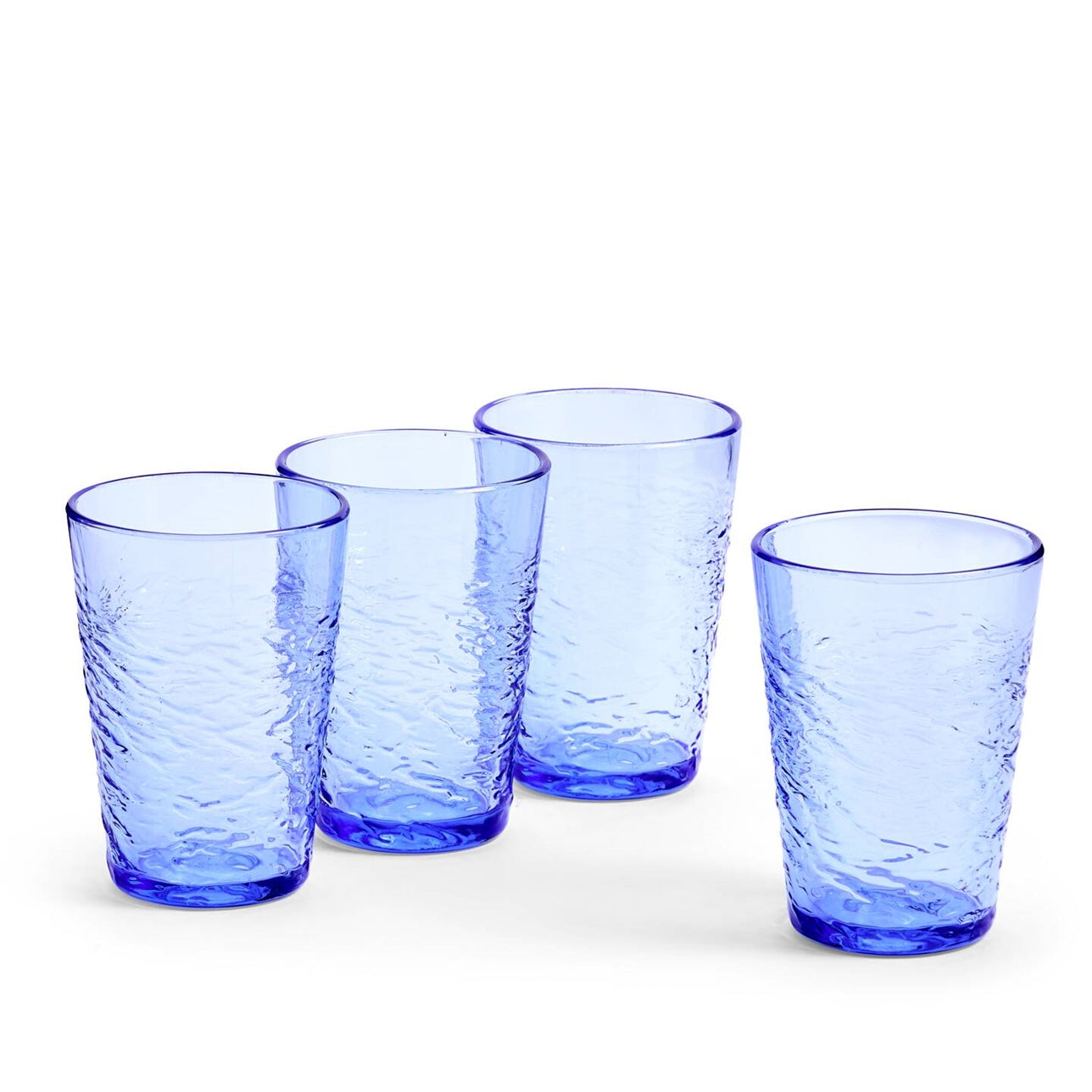 Royal Doulton 1815 Pacific Blue Hiball Glass Set of 4
