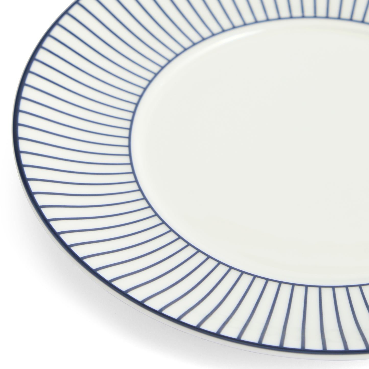 Wedgwood Gio Pinstripe Teacup and Saucer White