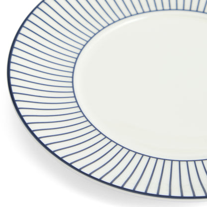 Wedgwood Gio Pinstripe Teacup and Saucer White