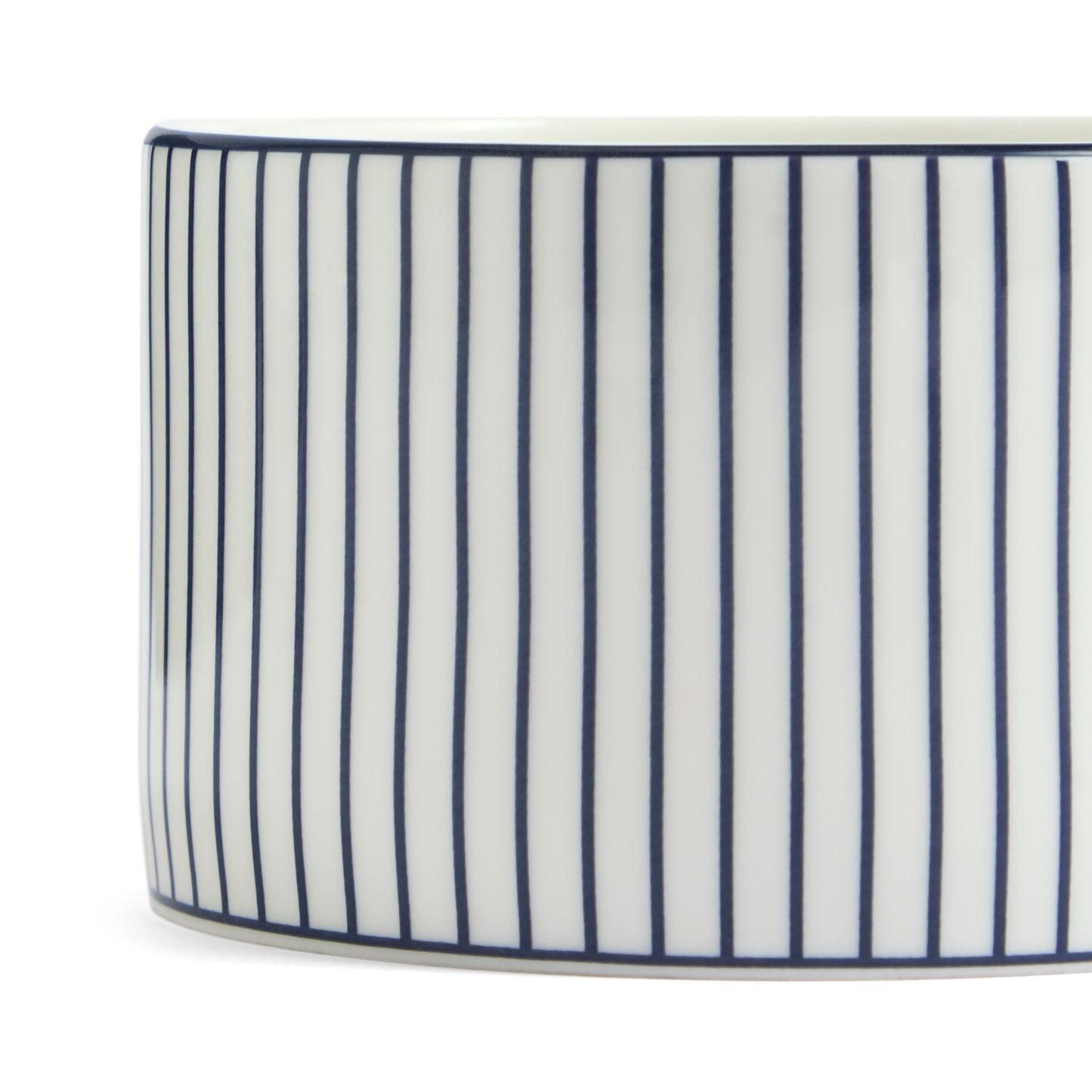 Wedgwood Gio Pinstripe Teacup and Saucer White