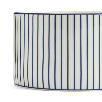 Wedgwood Gio Pinstripe Teacup and Saucer White