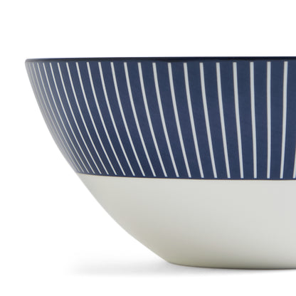 Wedgwood Gio Pinstripe Cereal Bowl Blue