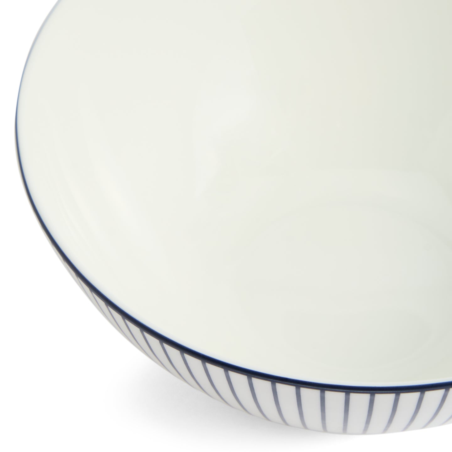Wedgwood Gio Pinstripe Cereal Bowl White
