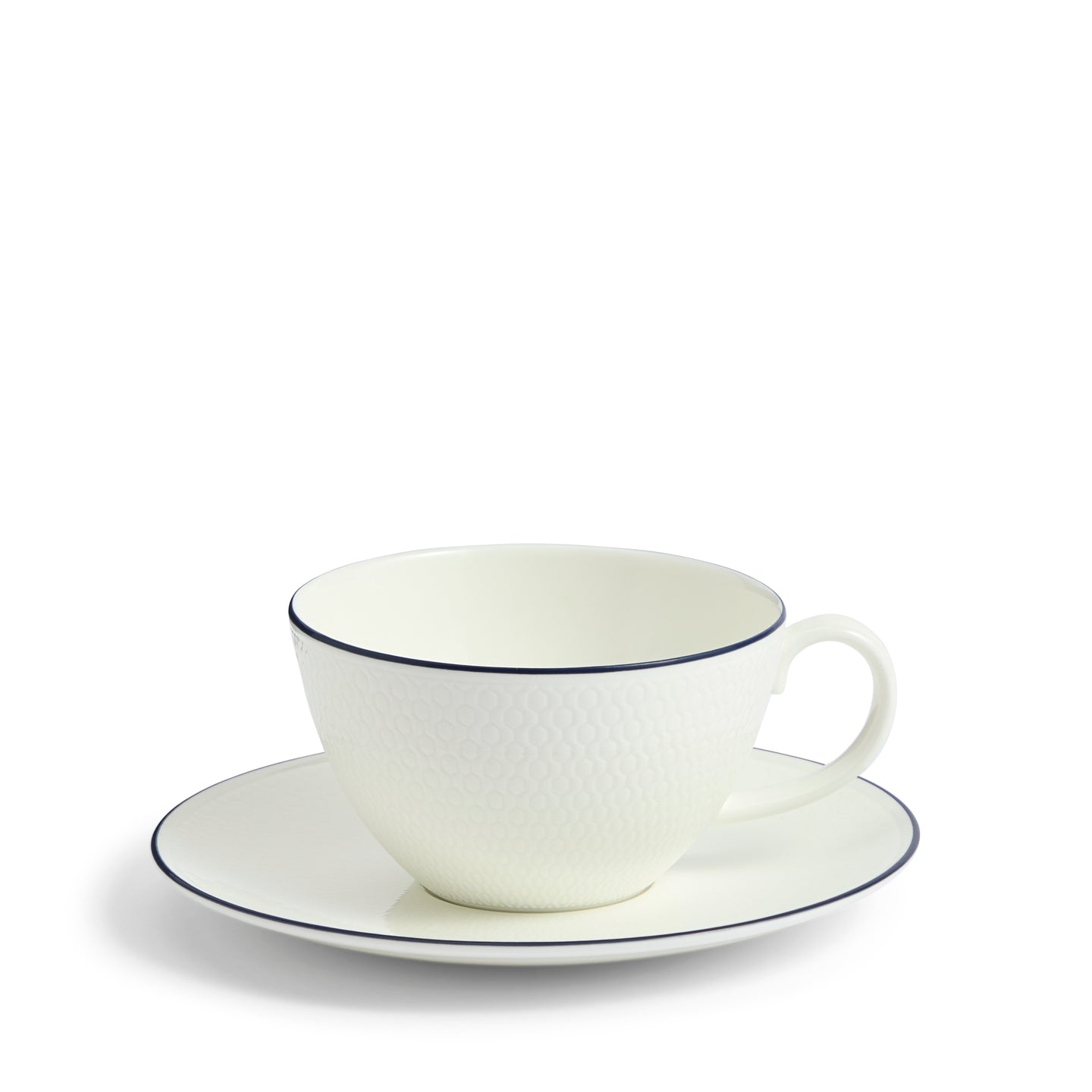 Wedgwood Gio Blue Teacup and Saucer