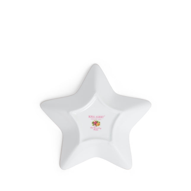 Royal Albert Old Country Roses Christmas Star Bowl 14cm