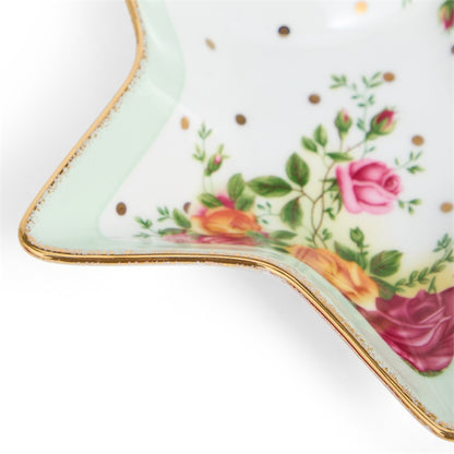 Royal Albert Old Country Roses Christmas Star Bowl 14cm