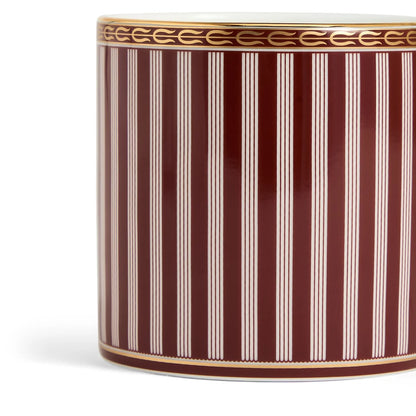 Wedgwood Red Splendour Striped Mug