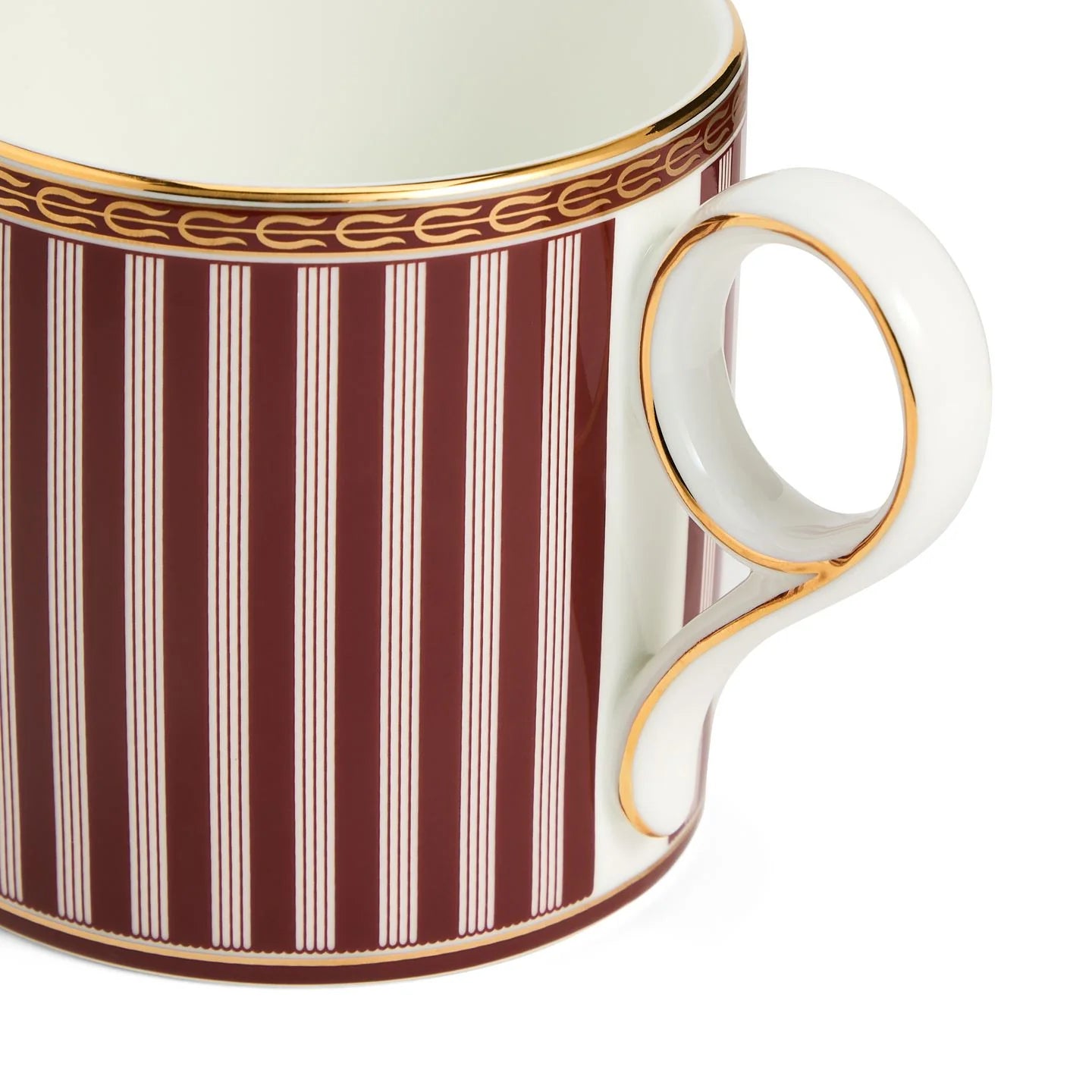 Wedgwood Red Splendour Striped Mug