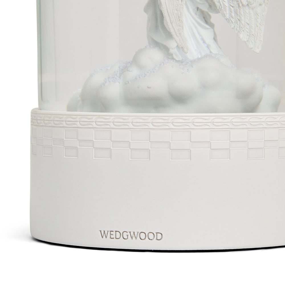 Wedgwood Haniel Angel Snowglobe