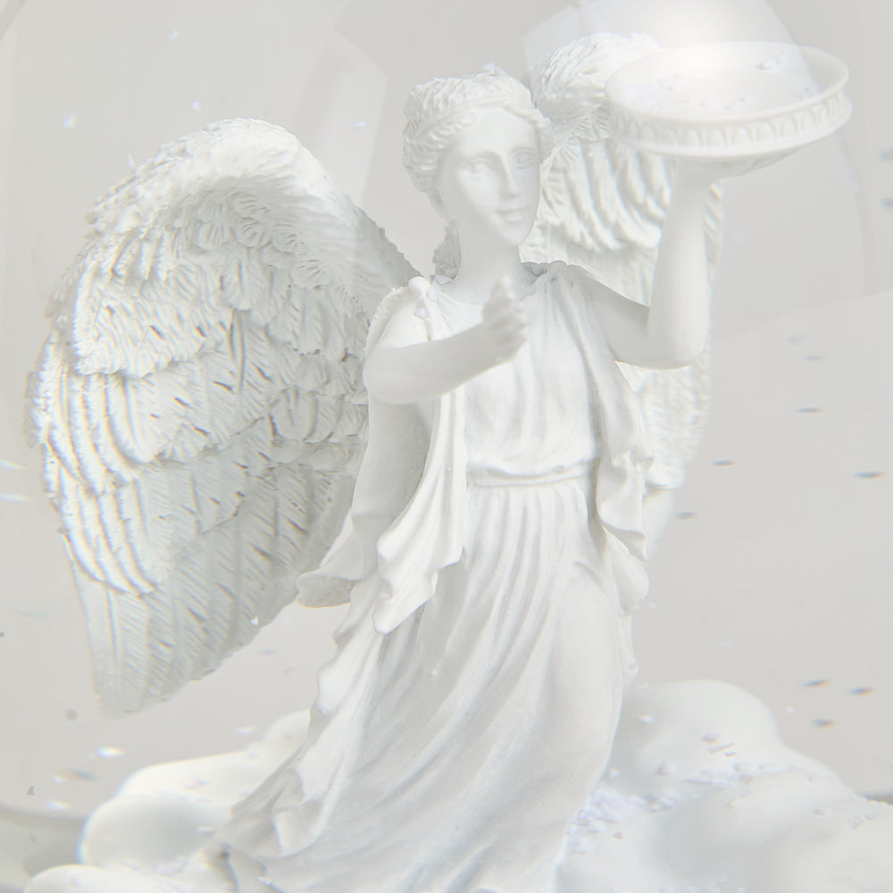 Wedgwood Haniel Angel Snowglobe