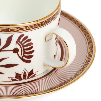 Wedgwood Red Splendour Teacup Saucer