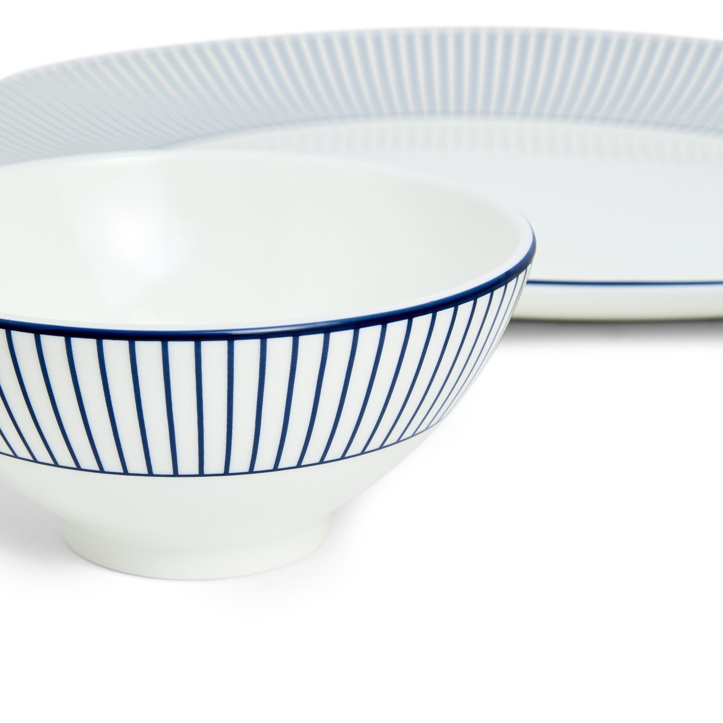 Wedgwood Gio Pinstripe 7 Piece Set White