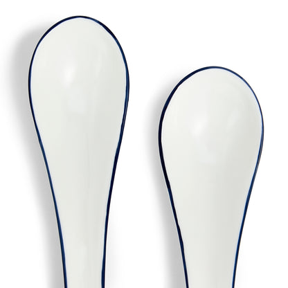 Wedgwood Gio Blue Chinese Spoon Set of 2
