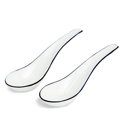 Wedgwood Gio Blue Chinese Spoon Set of 2