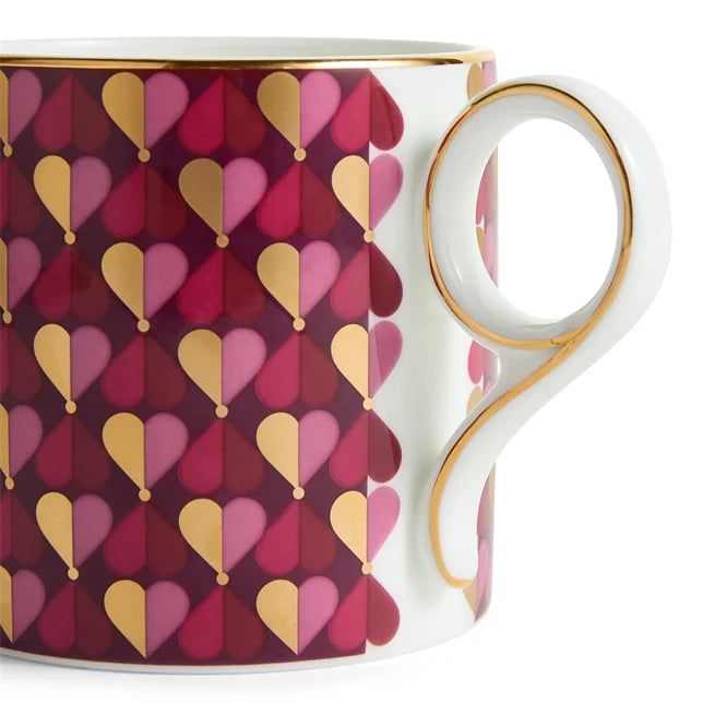 Wedgwood Love Mug Magenta