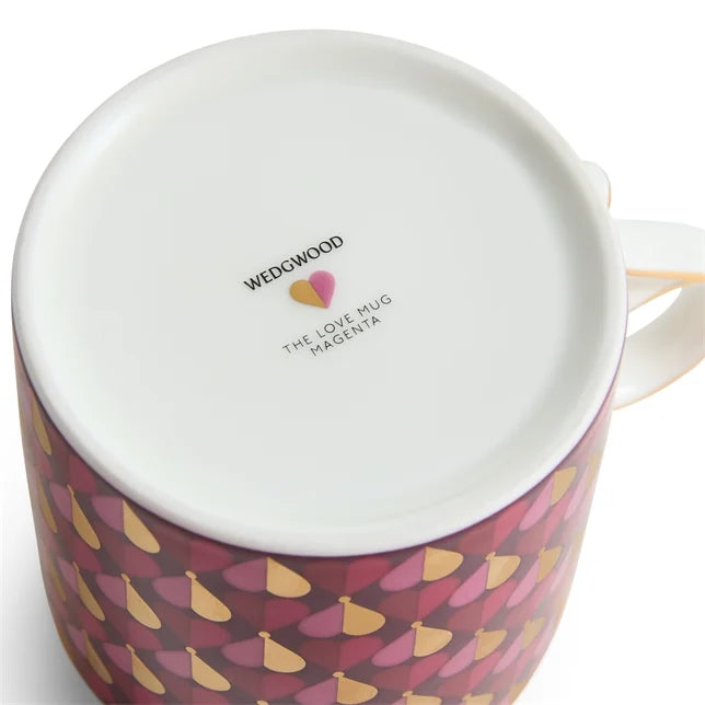 Wedgwood Love Mug Magenta