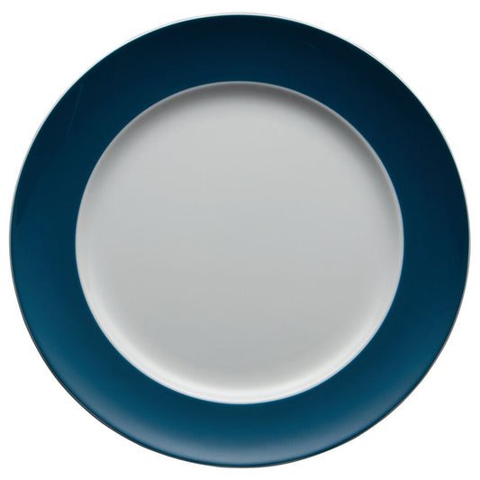 Thomas China Sunny Day Plate 27cm - Petrol