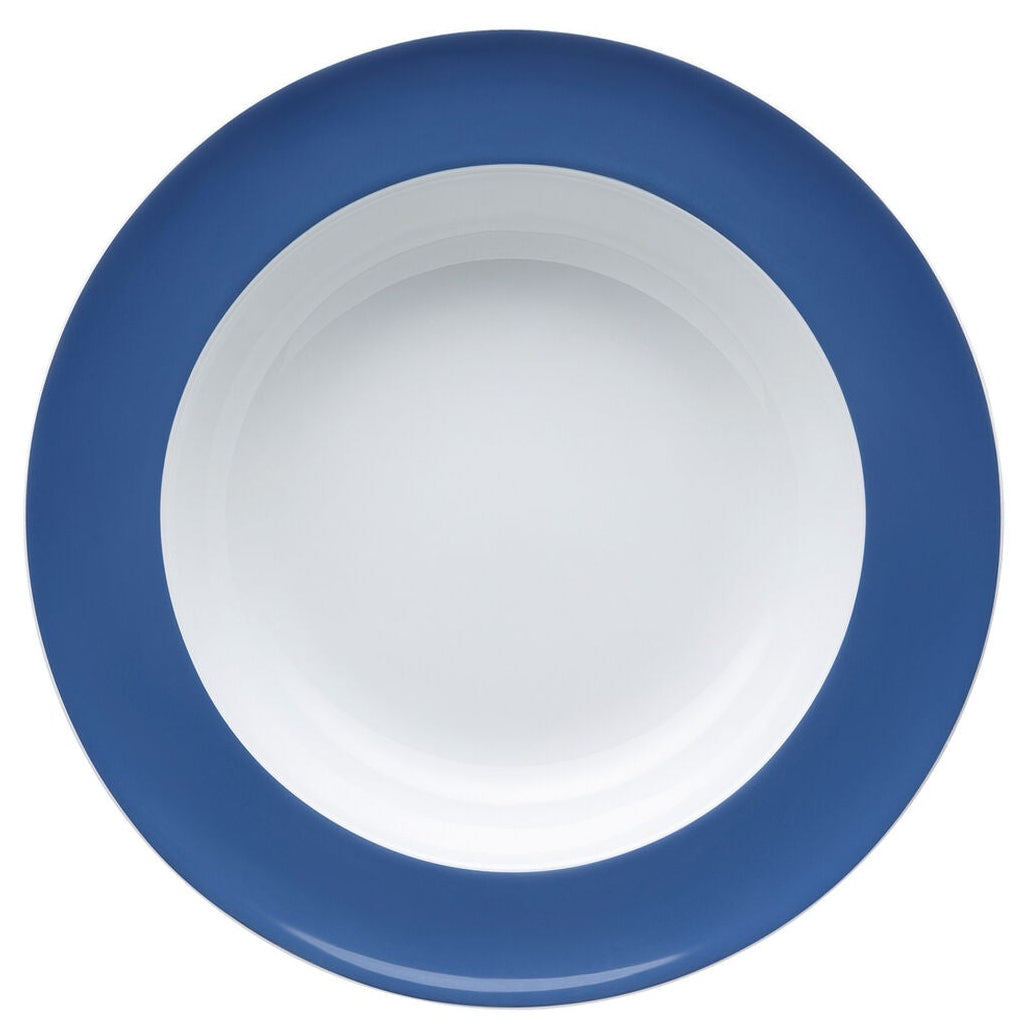 Thomas China Sunny Day Deep Plate 23cm - Nordic Blue