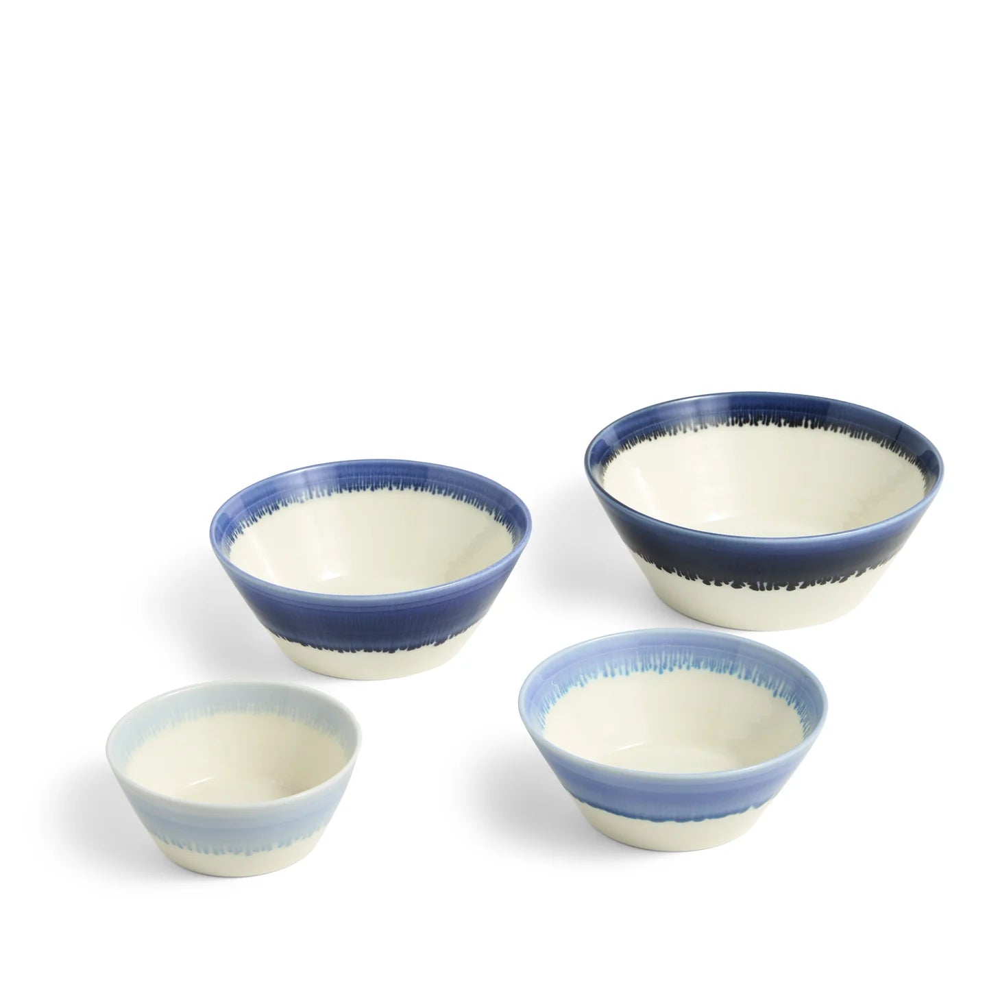 Royal Doulton Pacific Glaze Stacking Bowl Blue, Set of 4