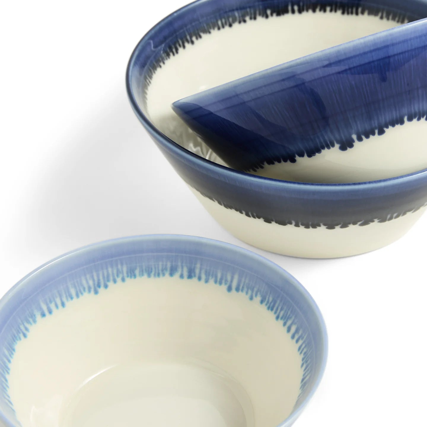 Royal Doulton Pacific Glaze Stacking Bowl Blue, Set of 4