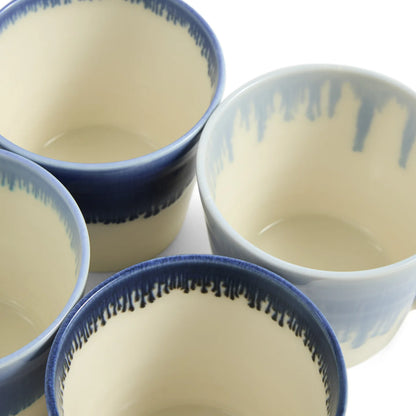 Royal Doulton Pacific Glaze Mug Blue, Set of 4